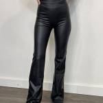 Παντελόνι καμπάνα δερματίνη 